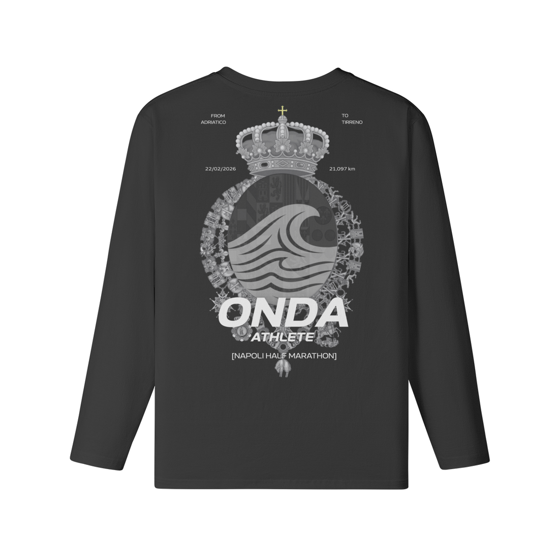 Maglia running a maniche lunghe ONDA edizione Napoli Half Marathon 2026
